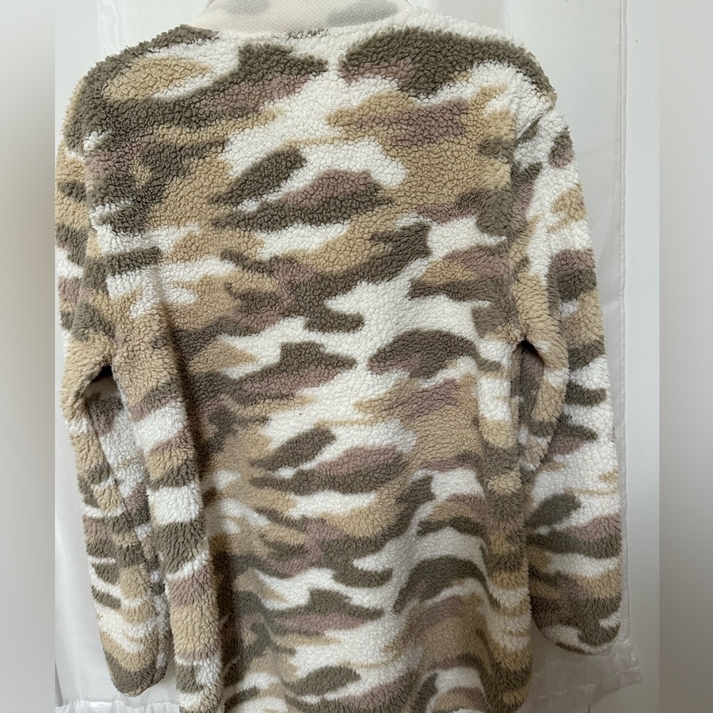 Cupio 3/4 Zipdown Fleece Pullover Jacket - image 6